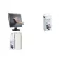 Kit di pulizia per dispositivi con panni umidi/asciutti e liquido Durable SCREENCLEAN Set