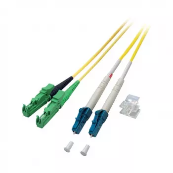 Cavo di connessione in fibra ottica EFB Elektronik [1x connettore E2000®/APC 8° - 1x connettore LC] 9/125µ Singlemode OS2 2 m EFB Elektronik (O0937.2)