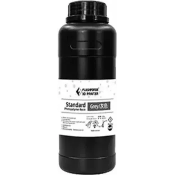 Resina Flashforge stampa 3D standard grigio 0,5 L, 405 nm UV/LCD