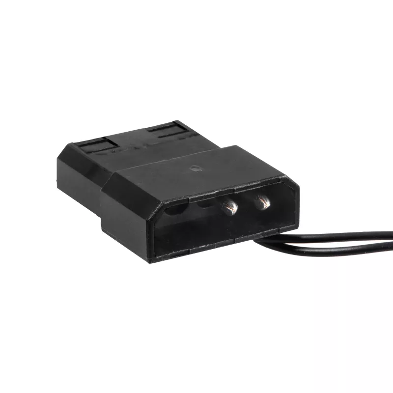 Akyga AW-12A-BR ventola per case 120 mm, 4 LED rossi, Molex / 3-Pin