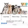Collare LED KABB blu per cani e gatti – ricaricabile, collare di sicurezza regolabile con illuminazione
