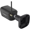 Foscam V8P telecamera WiFi bullet per esterni, 8 MP 4K (3840x2160), WiFi dual-band, faro, sirena, visione notturna, nera