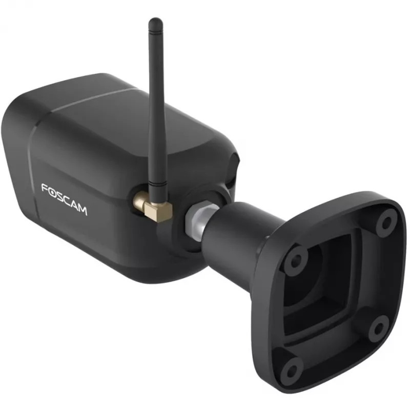 Foscam V8P telecamera WiFi bullet per esterni, 8 MP 4K (3840x2160), WiFi dual-band, faro, sirena, visione notturna, nera