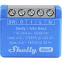 Interruttore intelligente Shelly 1 Mini Gen4 1P wireless 110–240 V 50–60 Hz 1,2 W Bluetooth Wi‑Fi ZigBee 34×16×29 mm