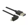Cavo USB DeLOCK 83849 USB 2.0 0,5 m USB A Micro-USB B nero