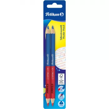 Matita colorata Pelikan 811118 blu rosso 2 pezzi