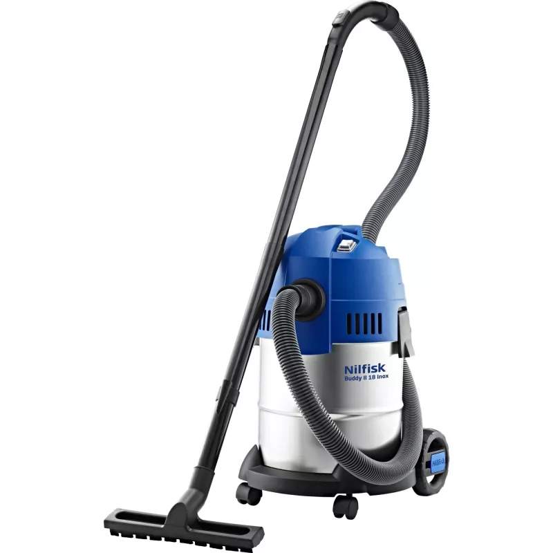 Nilfisk Buddy II 18 acciaio inox nero, acciaio inox 18 L 1200 W