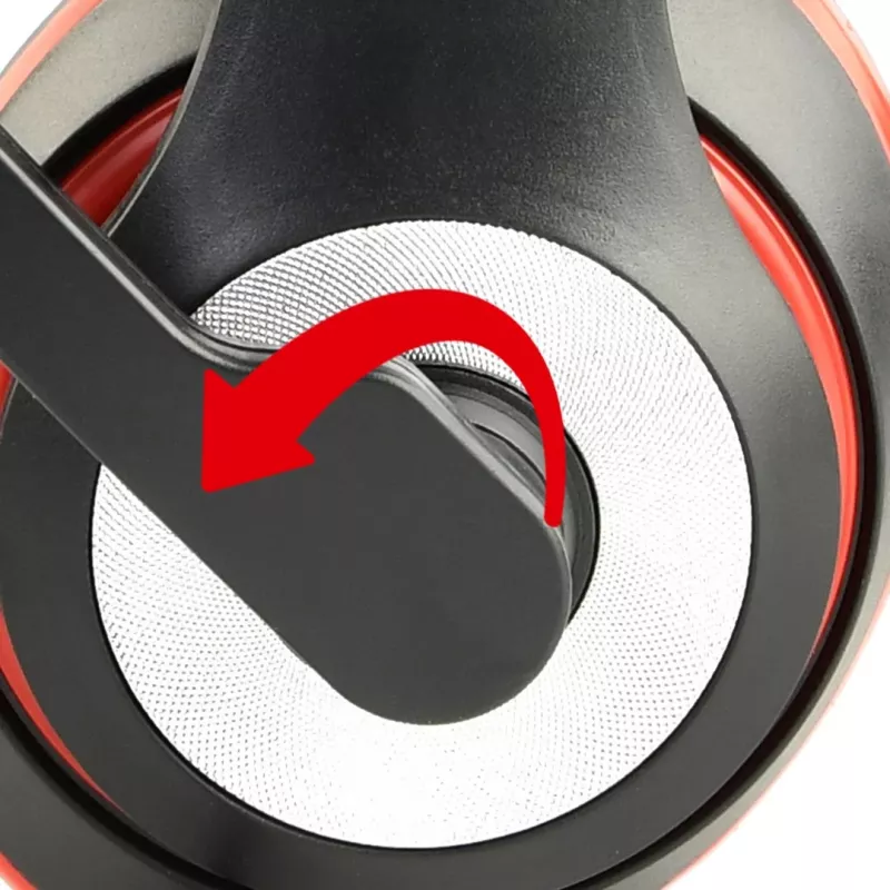 Headset gaming con filo GEMBIRD MHS-03-BKRD — binaurale, circumaurale, 3,5 mm, cavo 1,8 m, rosso/nero