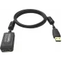 Cavo USB 2.0 Vision TC 5MUSBEXT+/BL nero 5 m