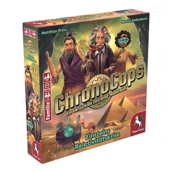 ChronoCops - Einsteins Relativity Crisis, gioco da tavolo
