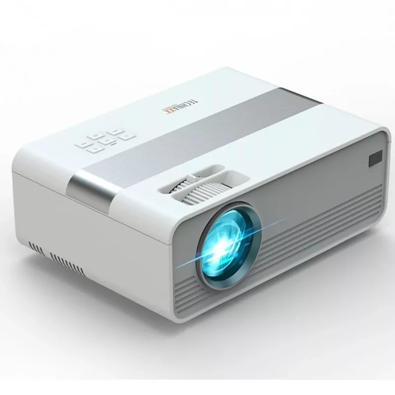 Technaxx TX-127 mini proiettore LED, LCD, HD 720p (1280x720), bianco/grigio