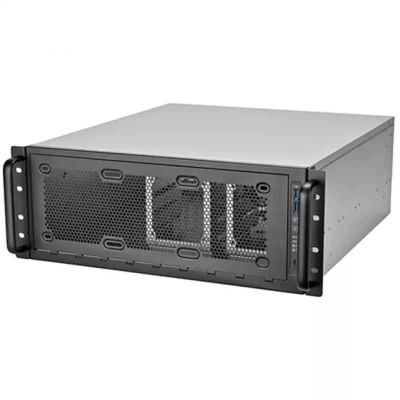 Case rackmount 4U SILVERSTONE RM45-360 — case 4U, supporta schede madri ATX, montaggio a rack