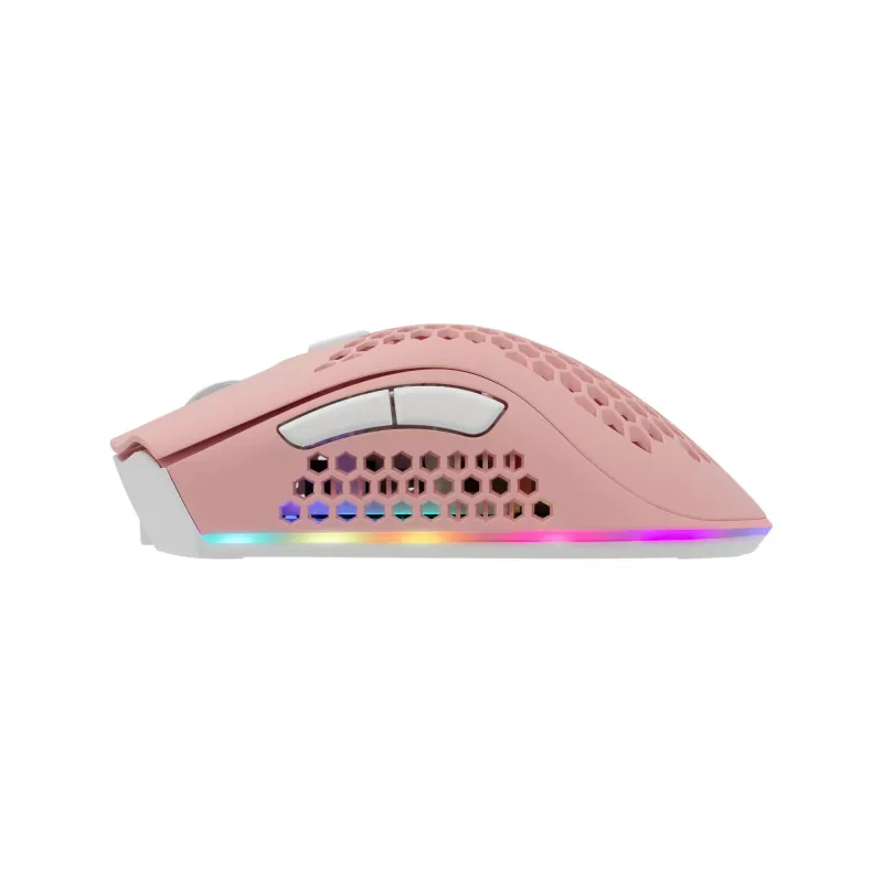 Mouse White Shark WGM-5012 Lionel rosa USB