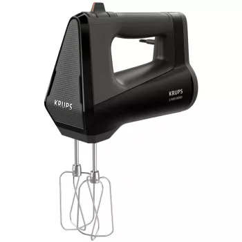 Frullatore a mano KRUPS GN6028 — 600 W, nero, frullatore a mano elettrico con più velocità