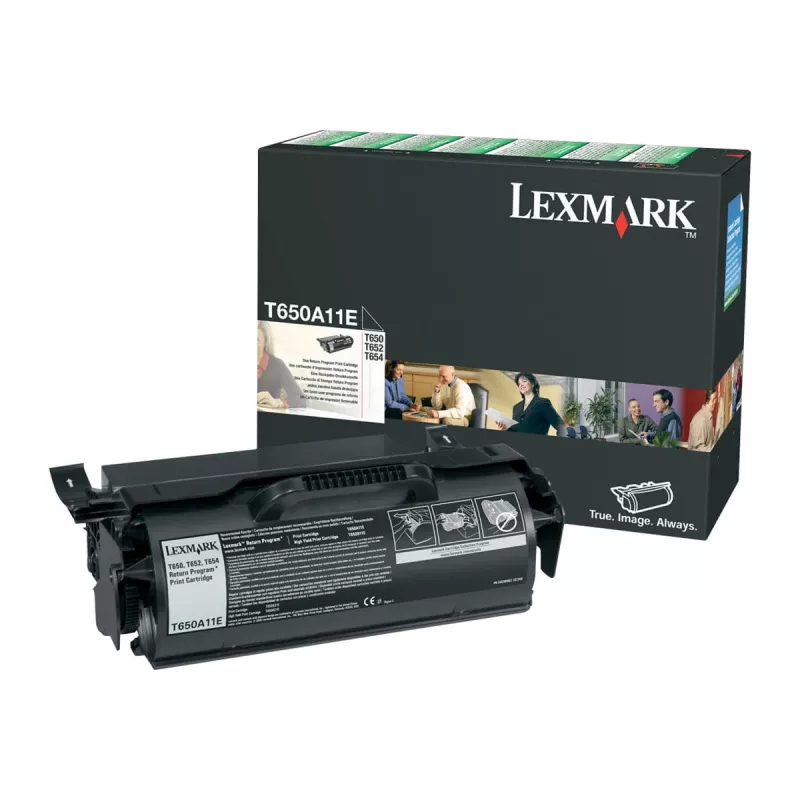 Lexmark T650A11E cartuccia toner, nera, 7000 pagine