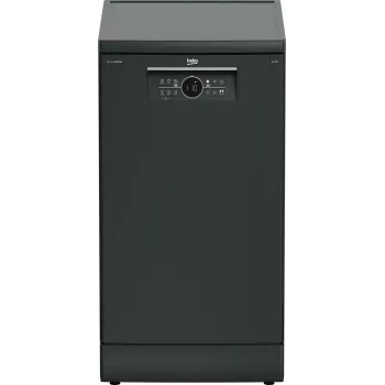 Lavastoviglie freestanding BEKO BDFS26123AQ, 45 cm, 10 coperti, 49 dB, antracite