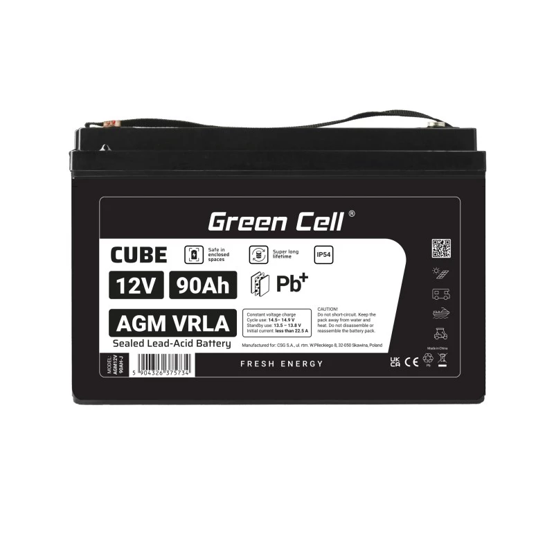 Batteria AGM VRLA 12V 90Ah IP54