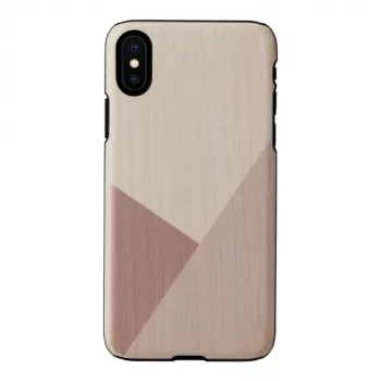 Custodia per smartphone man and wood per iPhone X/XS — tulip nero