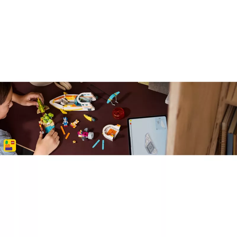 LEGO Sonic the Hedgehog La barca avventurosa di Tails set giocattolo 76997