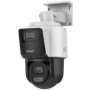 Hikvision DS-2SE3C404MWG-E/14 TandemVu telecamera di sicurezza, 4 MP, 2,8 mm