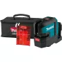 Makita SK105DZ laser a linee incrociate a batteria, 12 V max, senza batteria