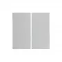Berker 1623 89 89 Tasti a bilanciere per interruttore a due tasti, bianco lucido