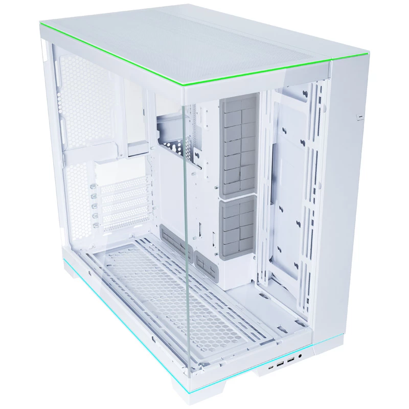 Case PC Lian Li O11D EVO RGB tower bianco