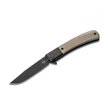 Coltello pieghevole BOKER PLUS Modern Gentleman 01BO931 – lama pieghevole, manico in acciaio