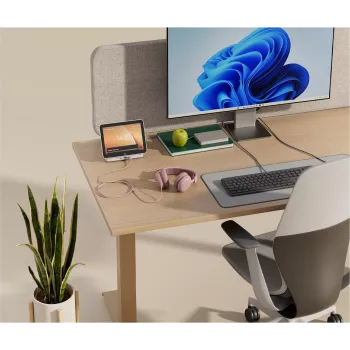 Logitech Zone Wired 2 for Business Cuffie - USB-C/A - Cancellazione attiva del rumore - Rosé (981-001616)