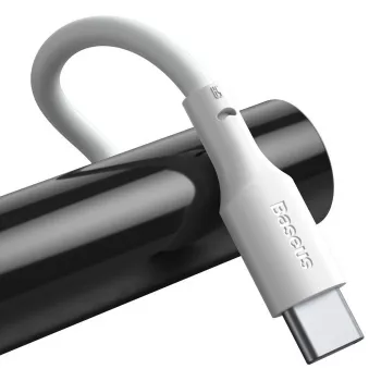 Cavo USB Baseus TZCATZJ-02 1,5 m USB A USB C bianco