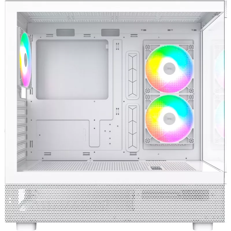 Montech XR Midi-Tower, Tempered Glass – bianco