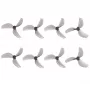 Eliche tripala Gemfan 45 mm grigio | eliche per droni | 8 pezzi