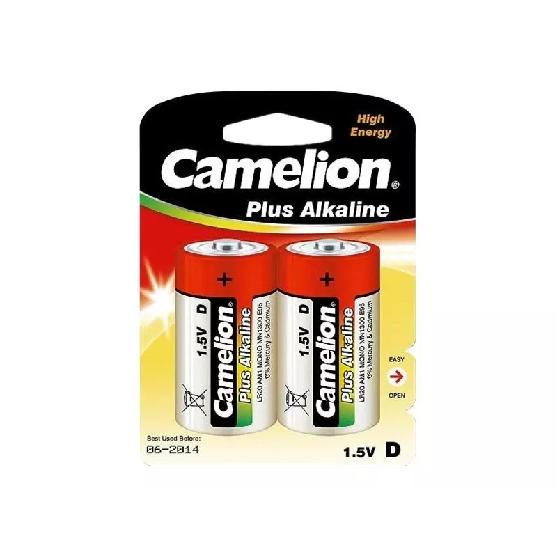 Camelion | D/LR20 | Plus Alkaline | 2 pz.