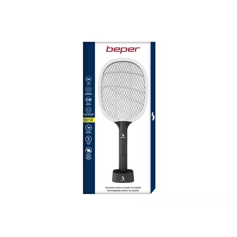 Cattura insetti ricaricabile Beper P206ZAN250 con base di appoggio, 2 W