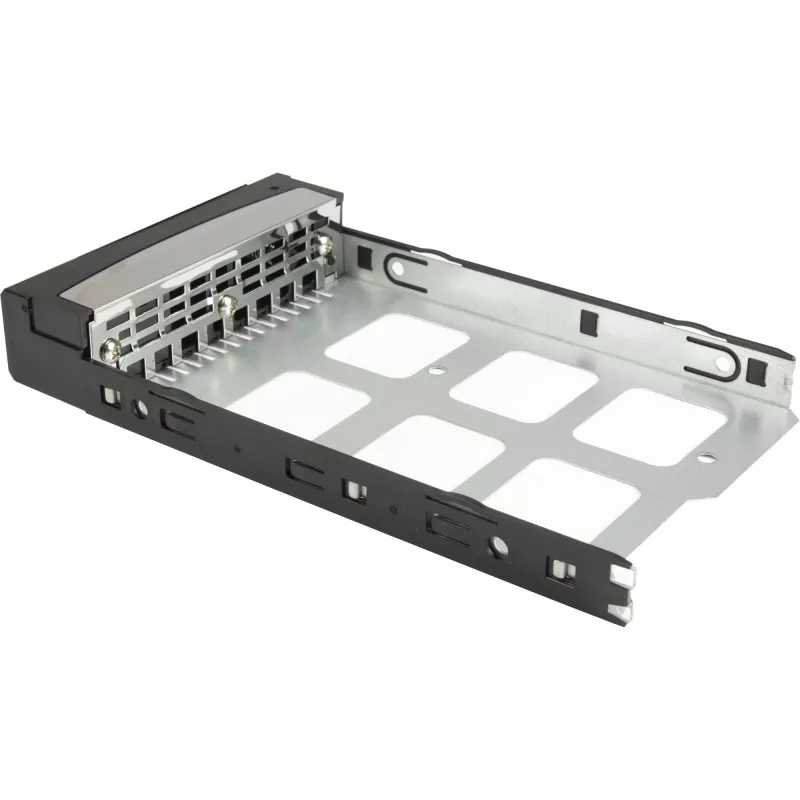 Case per storage Inter-Tech ES-3525-JY nero plastica acciaio 180 mm