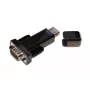 Cambia-sesso Microconnect USBADB9M USB 2.0 seriale nero