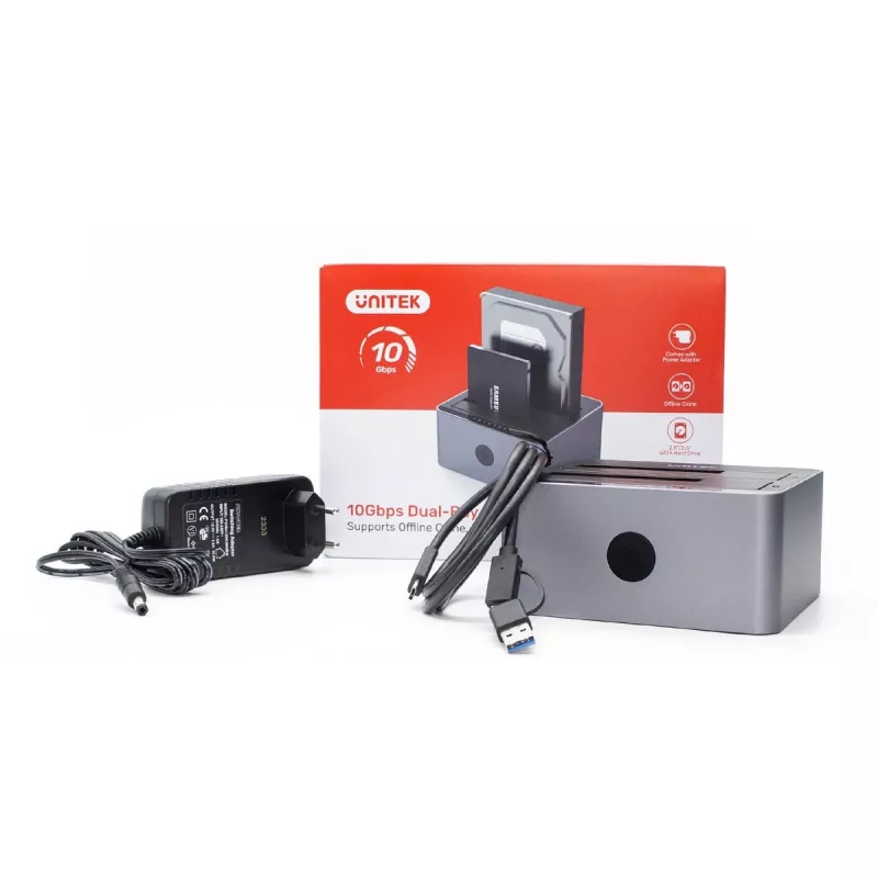 Docking station Unitek 51642 per unità SATA da 2,5