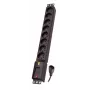 Ciabatta IEC Lestar, 8 prese, rack 19, 3m Lzrm 810 Bw G-a K. Cz 3,0m Iec32