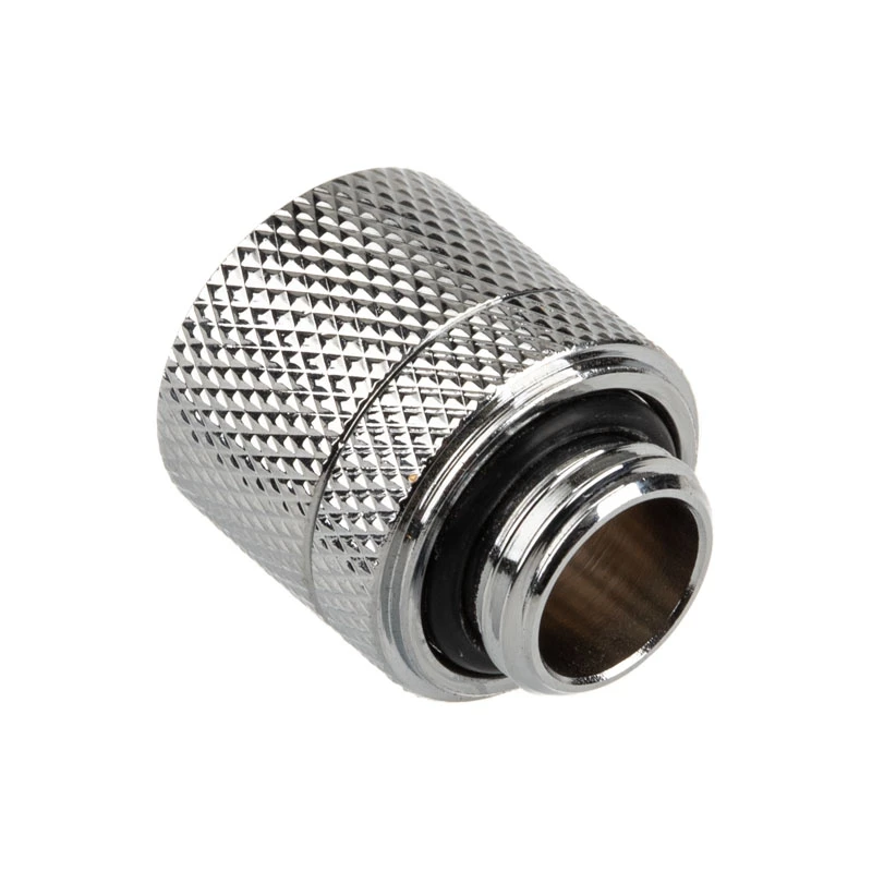 Raccordo Alphacool Eiszapfen dritto G1/4 maschio su 13/10 mm – cromo argento