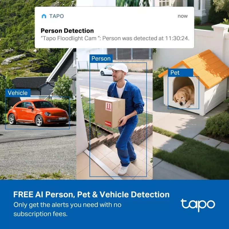 TP-Link TAPO C615F KIT telecamera di sicurezza dome telecamera di sicurezza IP esterno 2304 x 1296 pixel soffitto/parete/palo