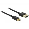 Cavo HDMI DeLOCK HDMI-A/HDMI Micro-D 3 m