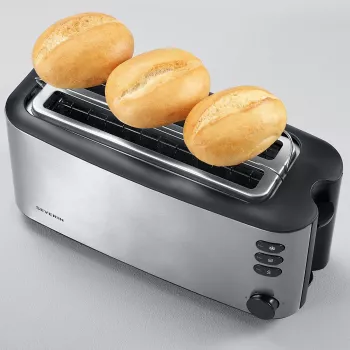 Toaster Severin 4 fette acciaio inossidabile AT 2509 (AT2509)