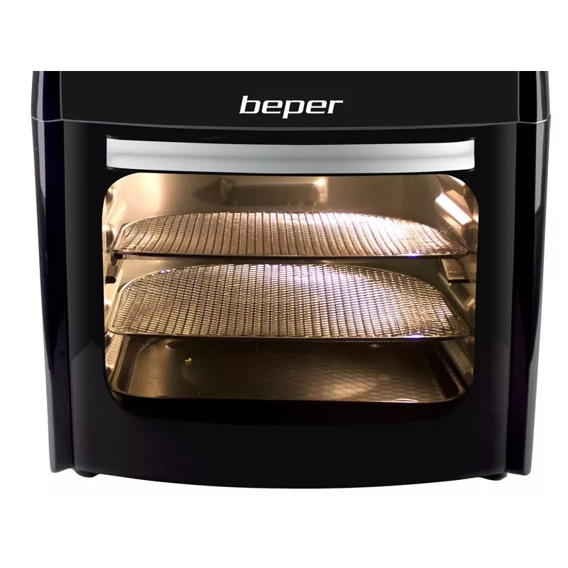 Friggitrice ad aria Beper P101FRI012 12 L 1800 W nero