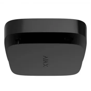 Rilevatore di fumo wireless Ajax WRL FIREPROTECT 2 SB/HS nero – rilevamento fumo e calore, a batteria