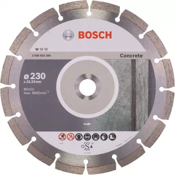 BOSCH DISCO D.* 230x22 SEG CONCRETE