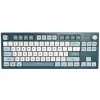 Tastiera gaming Montech MKey TKL USB Grigio scuro, Azzurro, Bianco