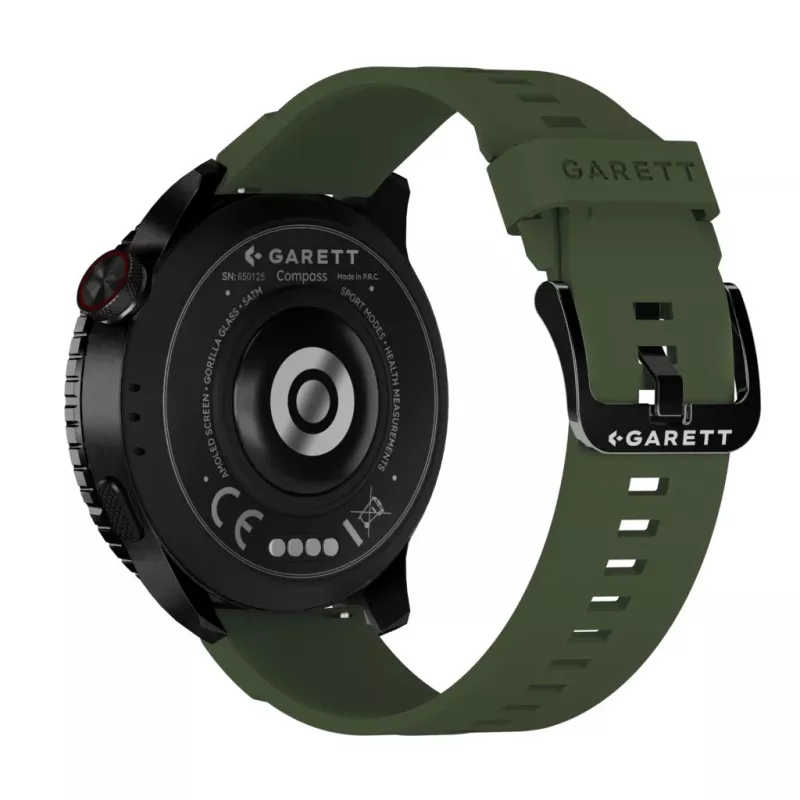 Smartwatch Garett Compass GPS nero — Smartwatch Garett Compass GPS, nero