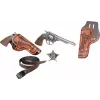 Revolver 8 colpi 2 pezzi + distintivo GONHER 158/0 Pulio
