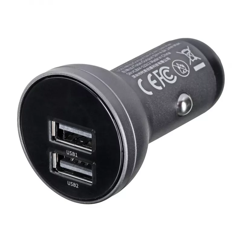 Baseus CCBX-0G caricabatterie mobile universale nero, grigio, accendisigari per auto