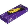 Tastiera da gaming meccanica LORGAR KBP70MW 65% nero giallo layout EN
